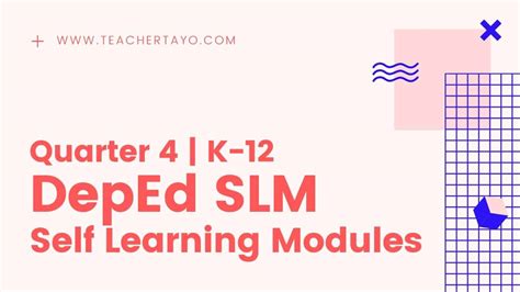Grade 2 SLM Quarter 4 – DepEd Self Learning Modules Free .